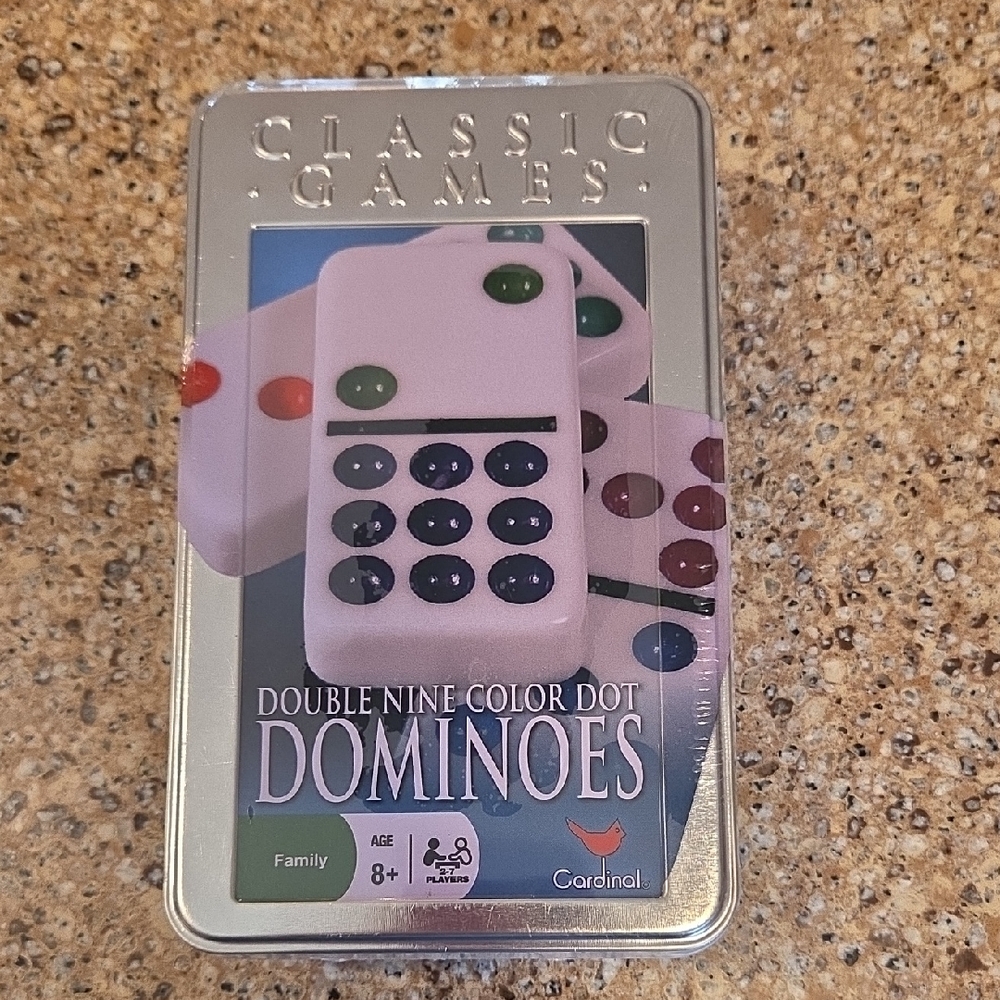Double Nine Color Dot Dominoes